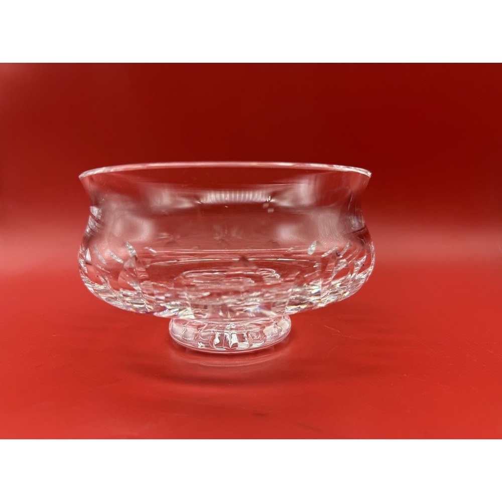 Vintage Waterford Crystal Lismore 5.25" Footed Bowl Very Good Condition